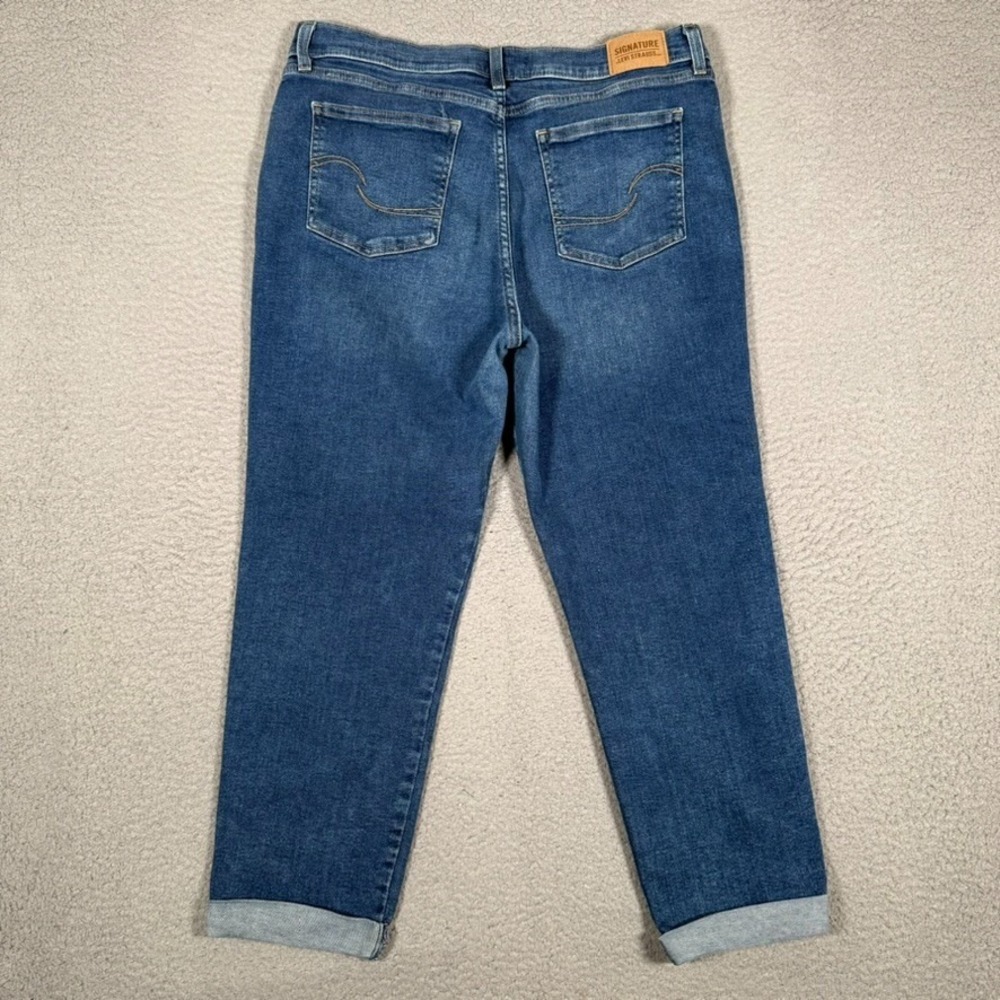 Levis Jeans Womens 33x24 Slim Taper Ankle Denim 5 Pocket Casual Preppy Stretch - Picture 9 of 10